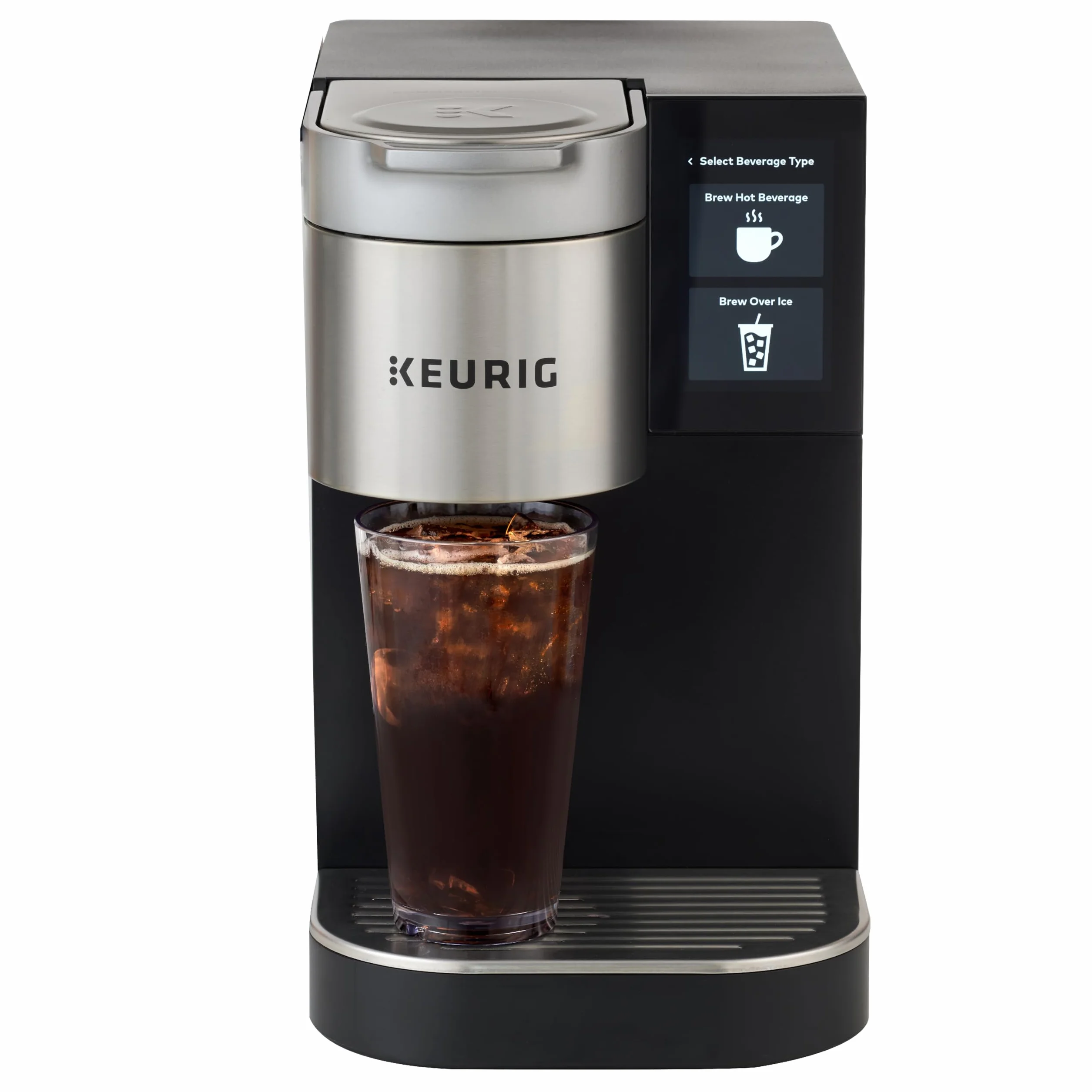 K-2550 Medium Business Single Serve Coffee Maker, Plumbed, Silver/Black
