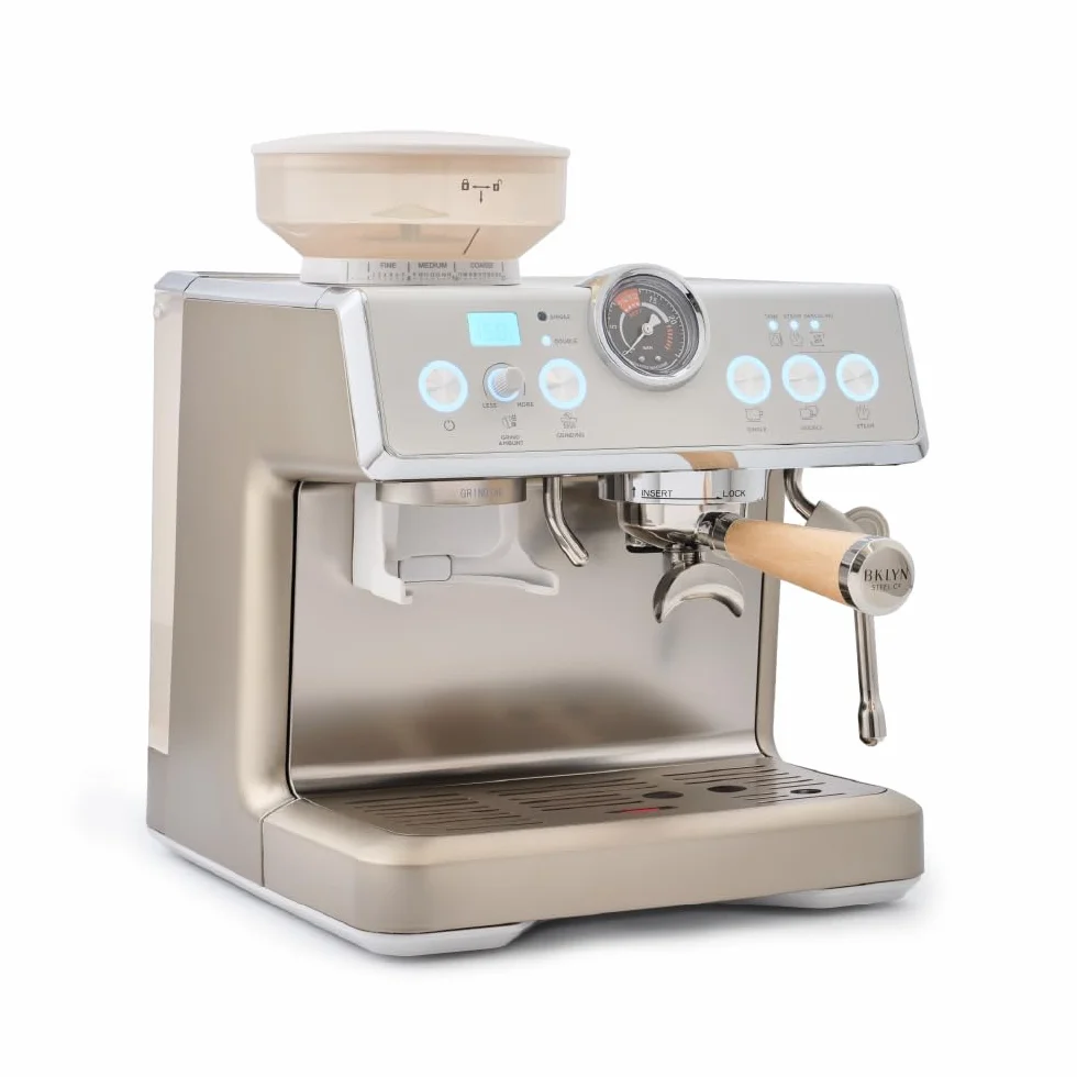 Semi-Automatic Grind & Brew Espresso Machine - Lunar