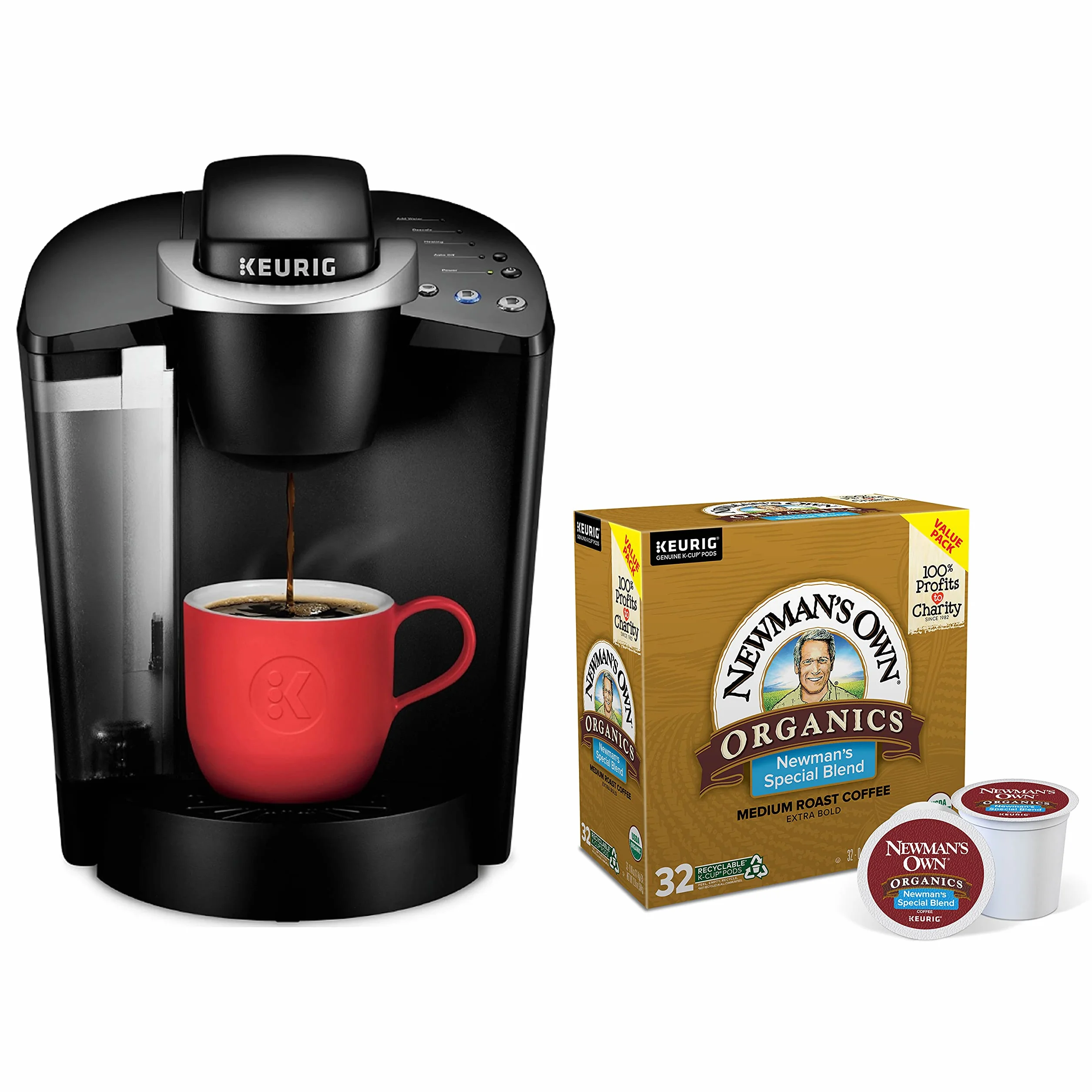 K-Classic Coffee Maker with 32 Count K-Cup Pods