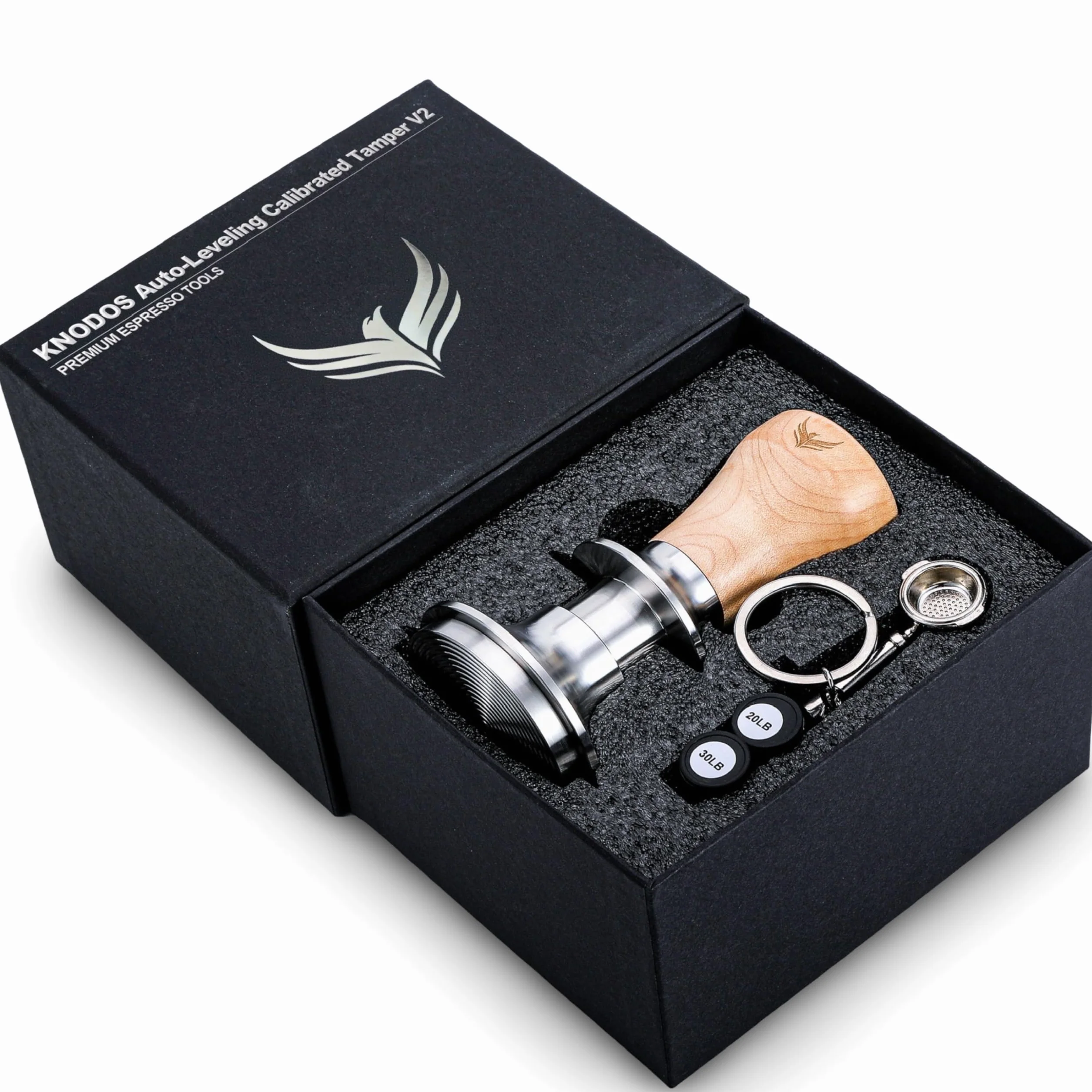 54mm Coffee Tamper Kit for 54mm Espresso Machines, Pro, Touch, Bambino, Plus Complete Espresso Machine Accessories Kit