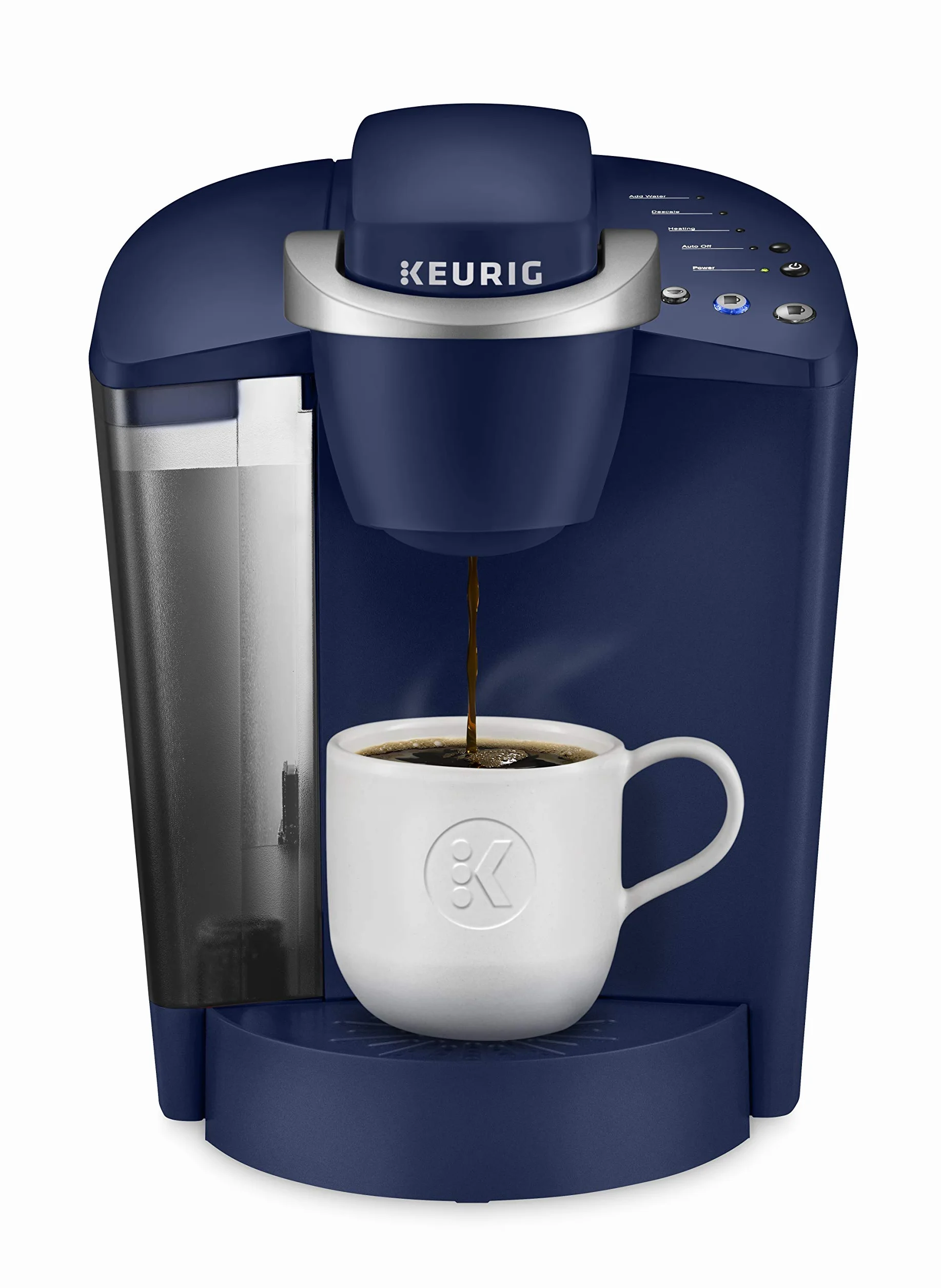 K-Classic K55 Single-Serve K-Cup Pod Coffee Maker, Patriot Blue, 6 to 10 oz. Brew Sizes